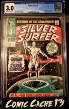 Usado, Marvel Comics Surfista Prateado #1 CGC 3.0 OW/WP 🔥Mega-Key Era de Prata Graal 1968 comprar usado  Enviando para Brazil