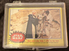 1977 Topps Star Wars completo 66 cartões amarelo 3ª série #133-198, usado comprar usado  Enviando para Brazil