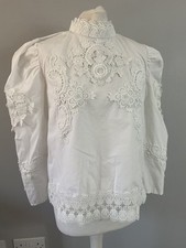 Zara white cotton for sale  COLCHESTER