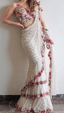 Designer saree indian for sale  SALFORD