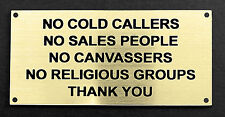 Engraved sign cold for sale  KINGSTON UPON THAMES