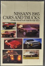 1985 nissan brochure for sale  Olympia
