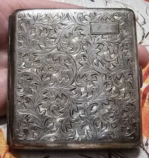 CAIXA DE CIGARRO ANTIGA PRATA ESTERLINA 950 116 GRAMAS comprar usado CAIXA DE CIGARRO ANTIGA PRATA ESTERLINA 950 116 GRAMAS comprar usado  Enviando para Brazil