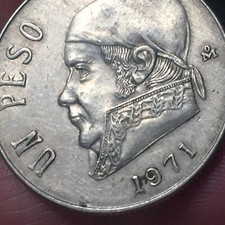 Moneta messico peso.anno usato  San Martino Buon Albergo