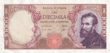 10.000 lire michelangelo usato  Assemini