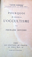 Spiritisme crois occultisme d'occasion  Abondant