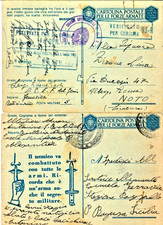 Militare cartoline postali usato  Catania