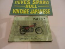 Owners motorcycle handbook for sale  HULL