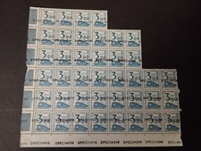 Feuille lot timbres d'occasion  Annemasse