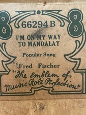 Rolo de piano player I'M ON MY WAY TO MANDALAY comprar usado  Enviando para Brazil