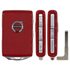 Vermelho Original Volvo XC40 XC90 XC60 Smart Key Fob Controle Remoto Lâmina Sem Cortes YGOHUF8423 comprar usado  Enviando para Brazil
