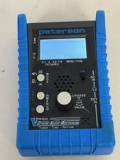 Sintonizador de metrônomo de áudio Peterson Virtual Strobe VSAM, usado comprar usado  Enviando para Brazil