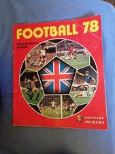 Panini 1978 football for sale  BRADFORD