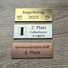 Pokal schild trophäe gebraucht kaufen  Schermbeck