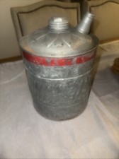 Galvanized metal gas for sale  Bethel