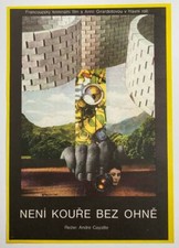 Pôster de filme original Where There’s Smoke 1975 tcheco impressão vintage década de 1970 pôsteres de arte comprar usado Pôster de filme original Where There’s Smoke 1975 tcheco impressão vintage década de 1970 pôsteres de arte comprar usado  Enviando para Brazil