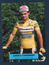 CYCLISME carte  cycliste ANGELO CANZONIERI équipe MERCATONE UNO 1992 * comprar usado  Enviando para Brazil