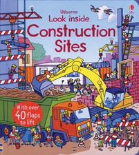 Look Inside Construction Sites Usborne board book Good, usado comprar usado  Enviando para Brazil