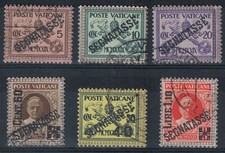 Vaticano 1931 segnatasse usato  Palermo