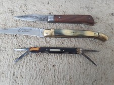 Lot anciens couteaux d'occasion  Buxy