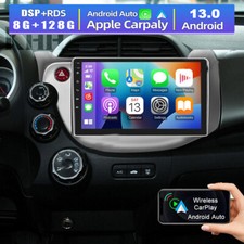 Rádio estéreo GPS navegação 8+128G 10,1" para Honda Fit Jazz 2008-2013 Android 13.0 carro, usado comprar usado  Enviando para Brazil