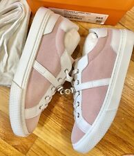 AUTÊNTICO TÊNIS HERMES DAY FRAMBOISE/EM BRANCO TAMANHO 39.5 EXCELENTE ESTADO comprar usado  Enviando para Brazil