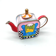 Miniature enamel teapot for sale  MIRFIELD