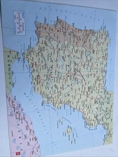 Map 1977 spain for sale  LEICESTER