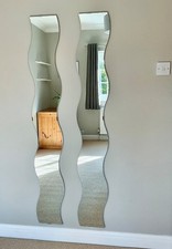 Ikea wavy mirrors for sale  STAMFORD