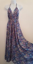 Blue dress long for sale  PLYMOUTH