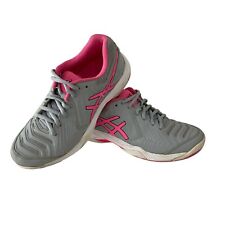 Sapatos femininos ASICS gel game runners tamanho EUA AU 7 EU 38 Reino Unido 5 cinza + rosa A961017 comprar usado  Enviando para Brazil