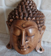 Carved wooden buddha for sale  LITTLEBOROUGH