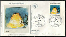 1988 fdc. soie d'occasion  Dijon