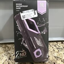 Capa à prova d'água Shellbox mergulho para iPhone e telefones Samsung 2ª geração roxo comprar usado  Enviando para Brazil