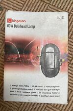 Outdoor bulkhead light for sale  WALTHAM ABBEY