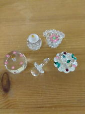 Miniature crystal ornaments for sale  SOUTHPORT