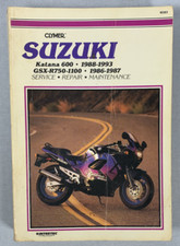 Clymer Service Manual Suzuki Katana 600 -1988-93 & GSX-R750-1100 - 1986-87 M383 comprar usado  Enviando para Brazil