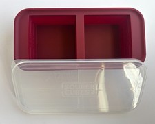 Cubos de sopa 2 xícaras bandeja de congelamento vermelha freezer armazenamento 2 porções com tampa, usado comprar usado Cubos de sopa 2 xícaras bandeja de congelamento vermelha freezer armazenamento 2 porções com tampa, usado comprar usado  Enviando para Brazil