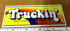 Truckin magazine sticker for sale  Mohave Valley