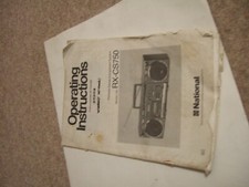 Stereo national cs750 for sale  SHEFFIELD