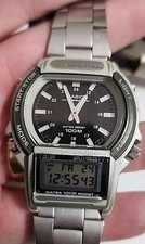 Relógio masculino vintage CASIO ILLUMINATOR AW-61 quartzo 1750 Ana/Digi NOVO BATT, usado comprar usado Relógio masculino vintage CASIO ILLUMINATOR AW-61 quartzo 1750 Ana/Digi NOVO BATT, usado comprar usado  Enviando para Brazil