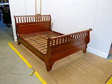Solid mahogany sleigh for sale  MELKSHAM