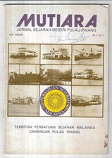 Usado, Mutiara Jurnal Sejarah Negeri Pulau Pinang 1980 - Fort Cornwallis,Suffolk House comprar usado  Enviando para Brazil