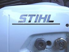 ADESIVO ADESIVO PARA LETRAS DE CAPA DE MOTOSSERRA PERSONALIZADO STIHL PARA PEÇAS DE REPOSIÇÃO EM BRANCO comprar usado  Enviando para Brazil