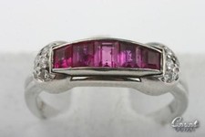 Rubin diamant ring gebraucht kaufen  München