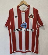 SUNDERLAND UMBRO 2009/2010 HOME KIT CAMISA DE FUTEBOL GRANDE comprar usado  Enviando para Brazil