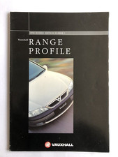 Vauxhall cars brochure for sale  LINCOLN