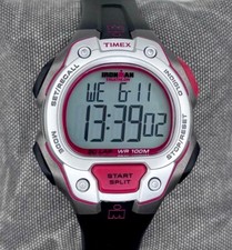 Relógio masculino digital Timex T5K689 Ironman tradicional 50 voltas tamanho completo 43mm comprar usado  Enviando para Brazil