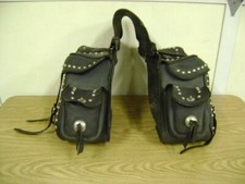 Motorcycle saddlebags leatherw for sale  Salem