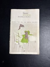 Antigo Sears Kenmore Máquina de Costura Manual de Instruções Livro Modelo 1730 Zig Zag comprar usado  Enviando para Brazil